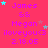A bright pink background displays repeated text and star icons in purple, cyan, and gray. The text includes 'James', 'Megan', 'iloveyou<3', and '2.18.05' with varying star placements across observations.
