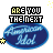 Animated contact sheet of 8 frames showing a pixelated American Idol logo with changing text and star animations on a white background.