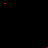Red pixelated symbols and text fragments on black background, including hearts, crosses, plus signs, and partial words like 'BROKEN' and 'WHEN I'M'.