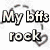 Static image with multiple text phrases and heart symbols in various colors and styles.