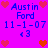 Pixelated icon with purple background displaying repeated text and heart symbols in blue, red, and orange hues.