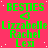 Green text on bright pink background with repeated names and 'BESTIES' text, featuring small green heart symbols above names.