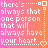 Pixelated text-based icon with gradient background and heart symbol, displaying a romantic message in white block letters on pink-to-orange gradient.