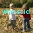 Two children holding hands in a grassy field, with cyan text overlays changing across frames.