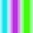 Vertical stripes in cyan, purple, and green with pixelated text reading "Love <3333" on the right side.