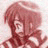 A 48x48 pixel animated buddy icon featuring a Love Hina character with pink hair and red clothing on the left, paired with "Anime IM" text in white pixelated font on black background on the right.