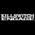 A 2x2 contact sheet of four distinct animated frames from a Killswitch Engage-themed buddy icon, each with unique visual elements and color schemes across the sampled frames.