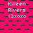 A static image with a bright pink background featuring repeated text and patterns in black and white.