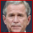 12 identical pixelated headshots with red borders, each overlaid with the text 'we're FUCKED' in red and blue pixels