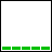 25 square showing a sequence of audio equalizer visualizations with color-coded bars transitioning from green to yellow and orange