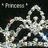 Animated sequence showing a silver crown, pink text reading "NOT YOUR ORDINARY," and a pair of high-heeled shoes on a white background.