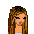 Pixel art contact sheet of a female character in various poses and partial views with repeated text "Lassie" below each frame, all on transparent background.