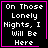 Four identical pixel-art frames arranged in a 2x2 contact sheet, each showing white text on black background with pink border and one frame containing additional symbols.