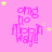 Pink background with repeated text "omg no flipppin way!!!" in purple, scattered yellow stars, and a gray rectangle in bottom-right corner.