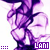 Purple and white abstract smoke-like patterns with 'Lani' text blocks on a white background, showing animation changes across frames.