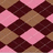 Pixelated argyle pattern with pink, brown, and dark red diamonds; white text reads 'Argyle Fox TV' followed by 'SOS!!!'