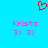 Red pixelated heart symbol above two identical pink text blocks on cyan background, each reading Krista with 3> 3> below.