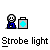 Pixelated icon shows a figure in blue clothing next to a container with a cyan cross symbol, under repeated text.