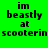 Four display identical pixelated text on colored backgrounds with slight variations in color and text clarity
