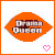 Pixelated orange lips with stacked text inside, pink heart at bottom; left frame shows open mouth, right frame shows closed mouth.