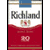 Static pixelated icon of a cigarette pack with red, white, blue, and brown colors featuring the text "Richland" and a small floral emblem.