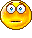 A 4x4 grid of pixelated yellow emoji faces with blue eyes, showing sequential animation frames where the mouth and hand gestures change from neutral to open-mouthed to finger-to-lips pose.