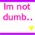 A 50x50 pixel animated buddy icon with pink text and yellow hearts on a white background, displayed as part of a contact sheet with three visible frames showing sequential text changes.