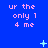 A 3x3 contact sheet of a blue animated icon with pink text and small light-blue star-like symbols, showing repeated frames with subtle animation changes in the stars' positions.