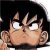 Pixelated close-up of a character's face with black hair, wide eyes, and a neutral expression against a dark background.
