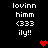 Pixelated text and red heart icons on black background with repeated text elements.