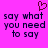 Pixelated text on a bright pink background with a small red heart symbol above the left side of the text.