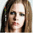 A 5-frame animated contact sheet showing a woman with long brown hair and blue eyes in various facial expressions against a transparent background.