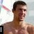 A four- shows a shirtless man with short dark hair smiling, each containing distinct text overlays