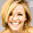 Animated contact sheet showing two frames of a celebrity's face and one frame with text on blue background, all in 49x49 pixel resolution.