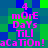 Pixelated text on a blue-green background reads '4 more Days TILL aCaTiOn!' in pink and purple letters with inconsistent capitalization