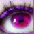 repeated eye images with changing text above each , displaying phrases like 'SOMETIMES', 'THE HEART', 'SEES WHAT IS', 'INVISIBLE TO', and 'THE EYE' in purple pixelated font