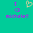 Pixelated turquoise background with purple text and symbols arranged in two identical side-by-side layouts.