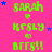 A bright pink background features repeated green text reading 'SARAH KESLY BTS!!' with a small heart symbol between each name, surrounded by scattered blue and purple stars.