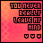 identical pixelated icons with pink-orange gradient backgrounds, black text reading "YOU NEVER REALLY LEAVE MY MIND," and three small heart symbols at the bottom