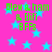 Bright pink background with scattered light blue stars and repeated green text reading "Newham & Difi BFFs" in a pixelated font.