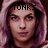 Pixelated image of a person with long hair wearing a hooded garment, with the word 'TONKS' overlaid in blocky text above the head.