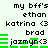 Static image of text-based buddy icon with green and black elements on light background.