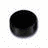 A black circular object with a pixelated white border and scattered dots, next to the text "The Ice Is Nice" in blocky font.