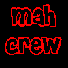 Black background with multicolored text in red, yellow, blue, and white arranged in a -like layout displaying names and phrases