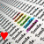 six identical each showing a rainbow-colored striped shape with a single heart icon in red, orange, yellow, green, blue, or purple
