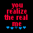 Red pixelated text on black background with blue star-like symbols below, showing animation change in symbol positions.