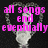 A static image with a black background featuring a light bulb icon and pink text reading "all songs end eventually but that's no reason not to enjoy the music.".