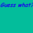 A static image with repeated text phrases in varying colors and opacities on a teal background.