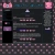 Pixelated static image with dark central area, pink corner accents, and horizontal light bands across the middle.