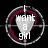 Two side-by-side circular icons with concentric rings, each containing a heart shape and text; left icon reads "I want a girl," right icon reads "kiss lips like morphine."